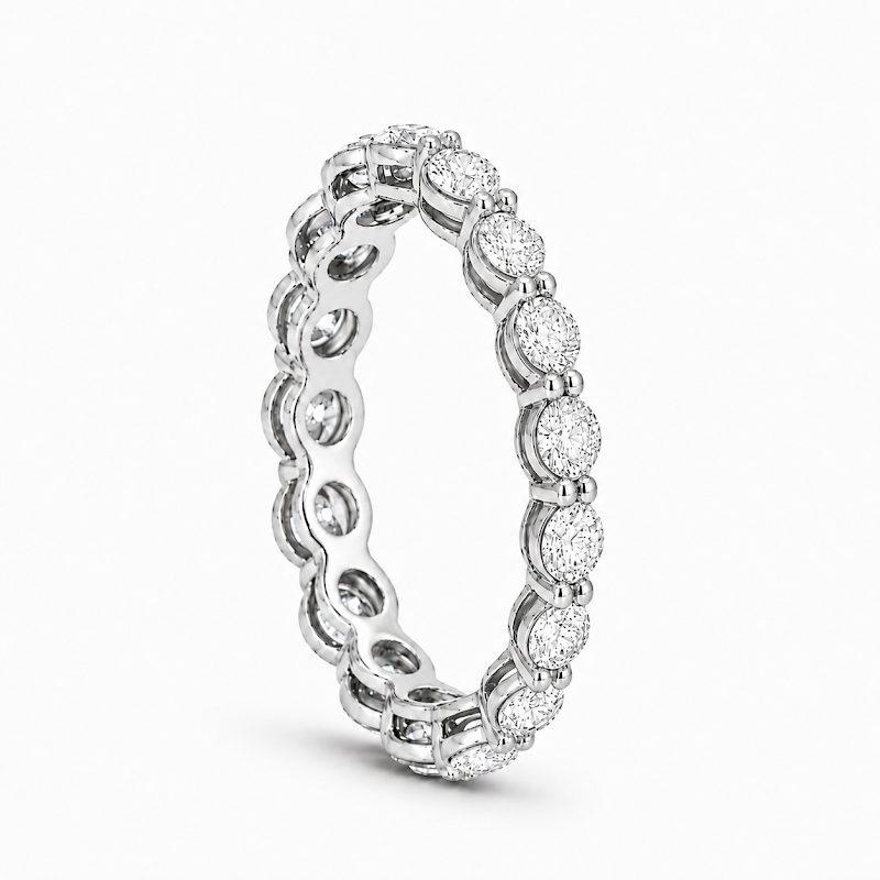 2 CTS Round Eternity Band