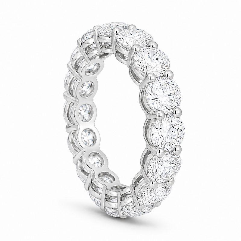 12 CTS Round Eternity Band